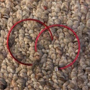 Hoop earrings - never before worn.